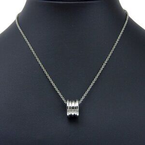 BVLGARI B-Zero1 Necklace Be zero one K18 white gold 12.0g Women